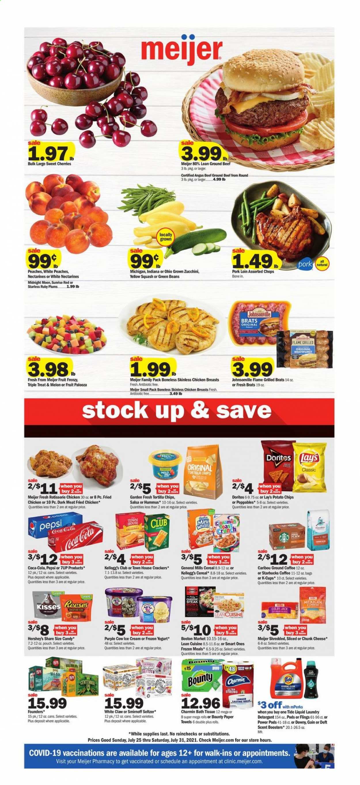 Meijer ad - 07/25/2021 - 07/31/2021. Page 1