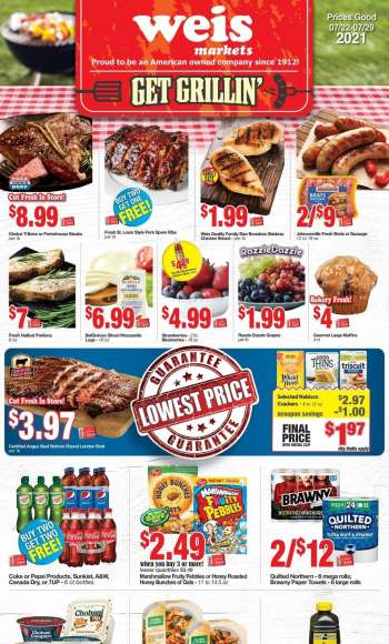 Weis Flyer - 07.22.2021 - 07.29.2021.