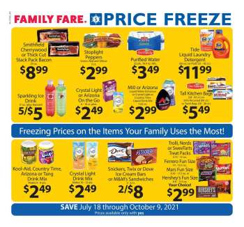 Family Fare Flyer - 07.18.2021 - 10.09.2021.