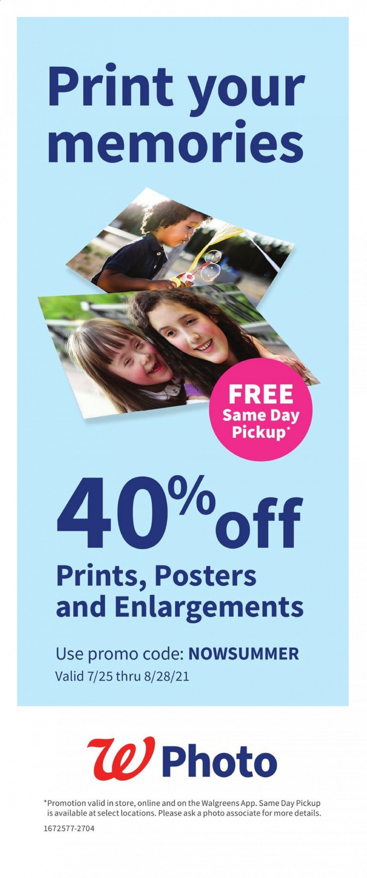 Walgreens ad - 07/25/2021 - 08/28/2021. Page 9
