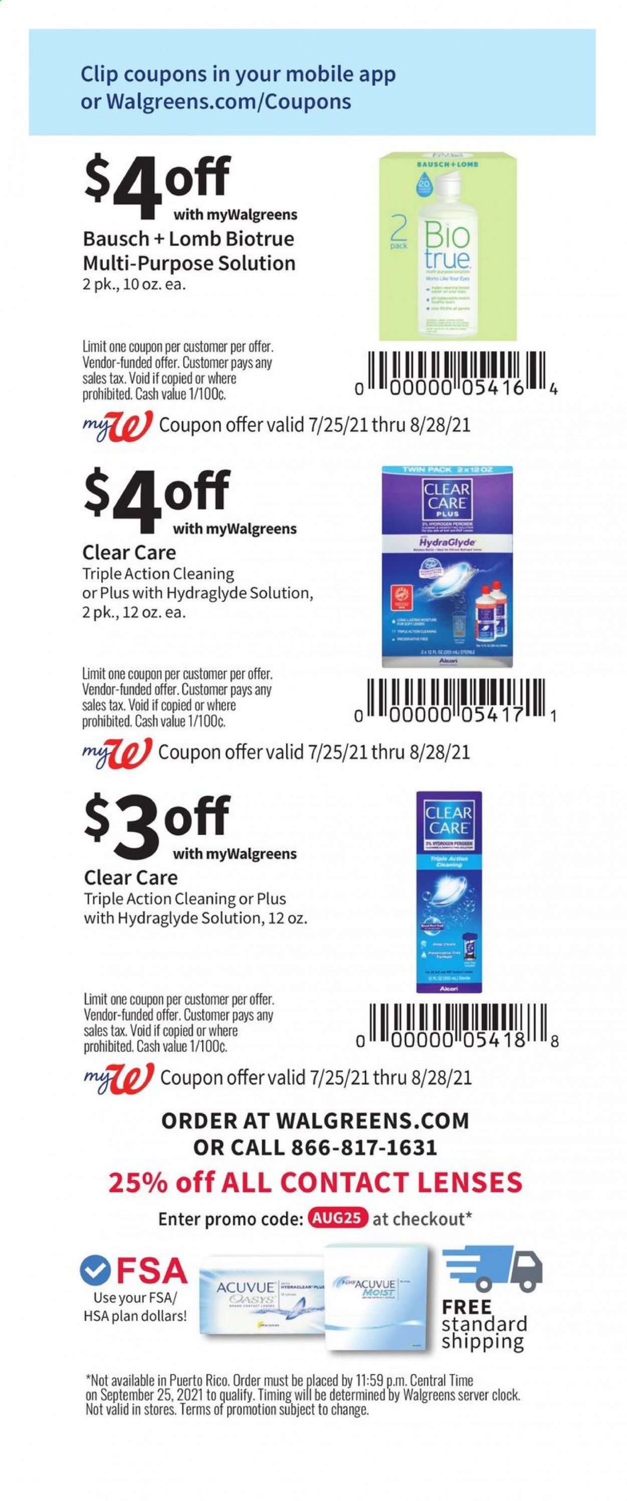 Walgreens ad - 07/25/2021 - 08/28/2021. Page 39