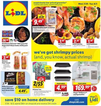 Lidl Flyer - 07.28.2021 - 08.03.2021.