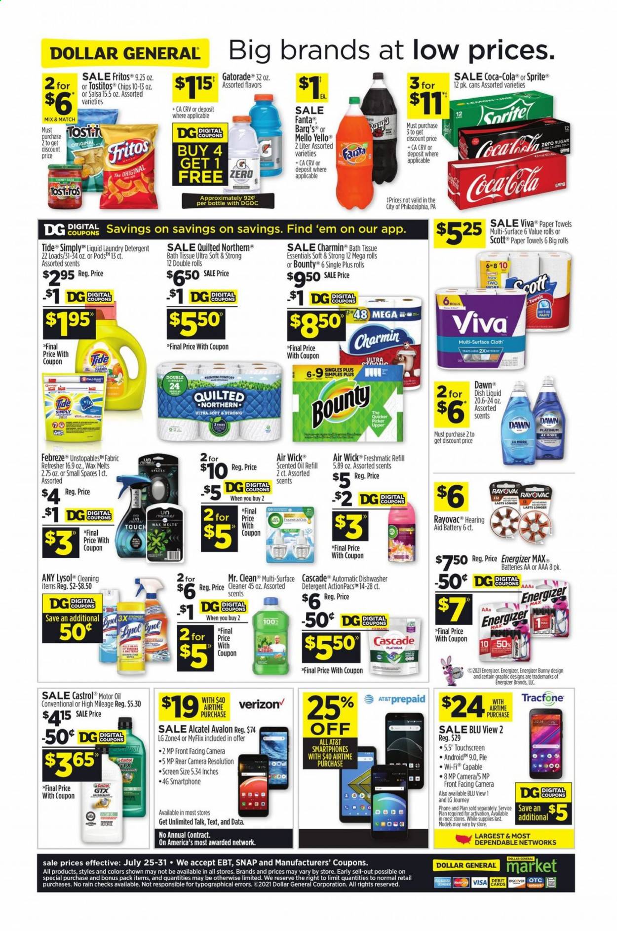 Dollar General ad - 07/25/2021 - 07/31/2021. Page 2