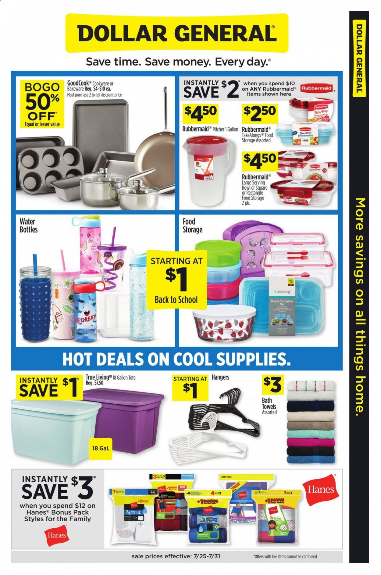 Dollar General ad - 07/25/2021 - 07/31/2021. Page 9