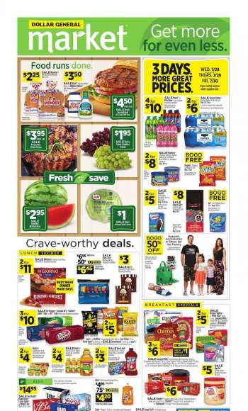 Dollar General Flyer - 07.25.2021 - 07.31.2021.