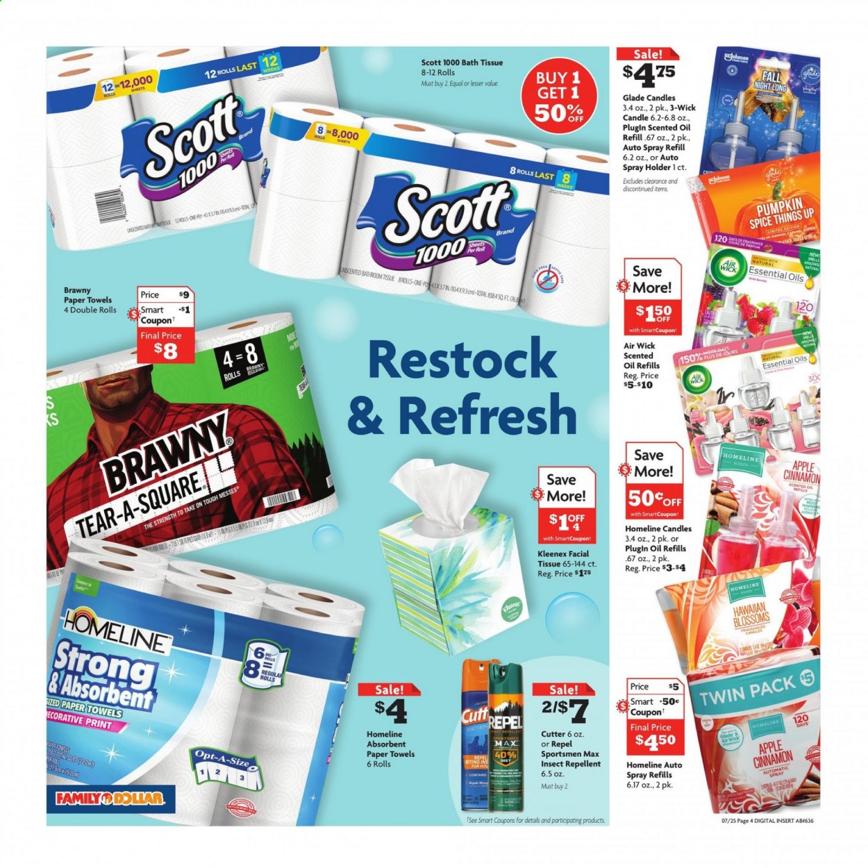 Family Dollar ad - 07/25/2021 - 07/31/2021. Page 3