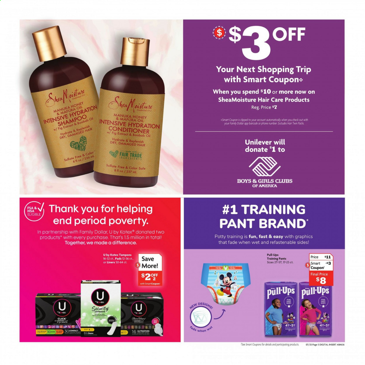 Family Dollar ad - 07/25/2021 - 07/31/2021. Page 7