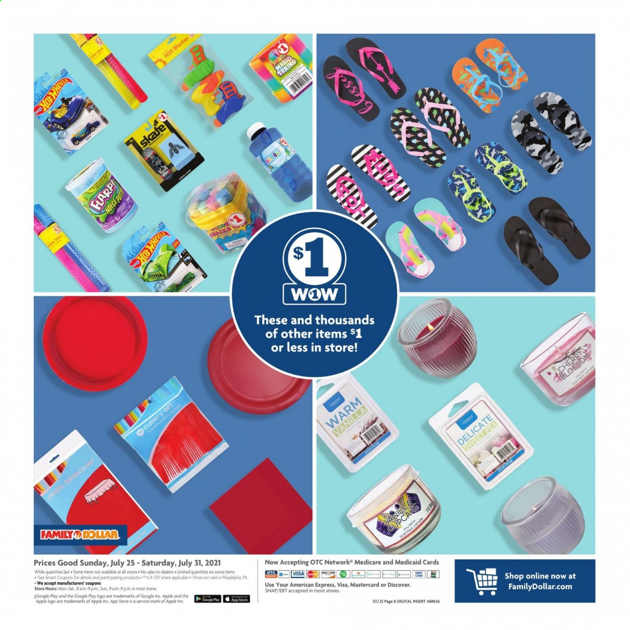 Family Dollar ad - 07/25/2021 - 07/31/2021. Page 11