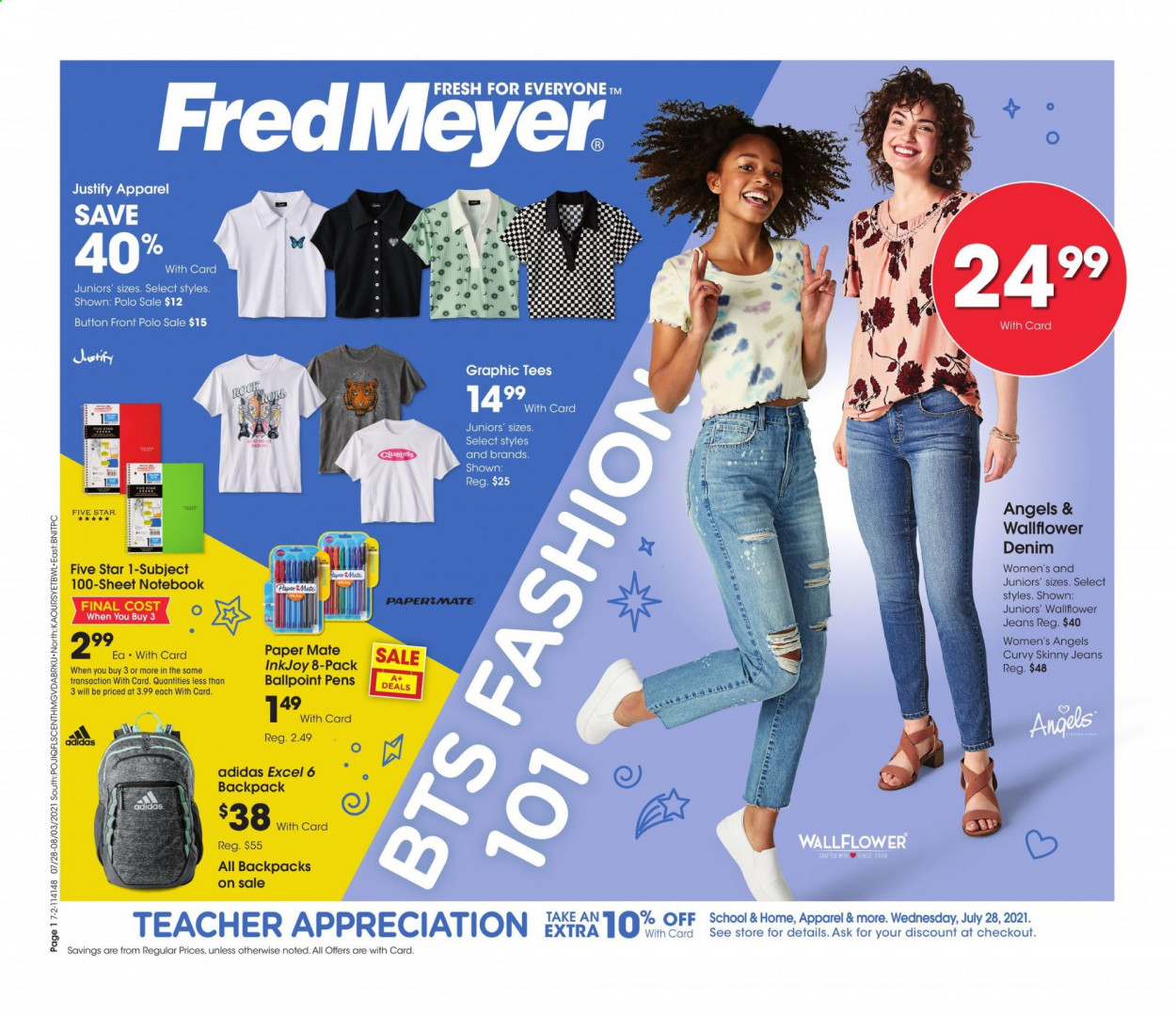 Fred Meyer ad - 07/28/2021 - 08/03/2021. Page 1