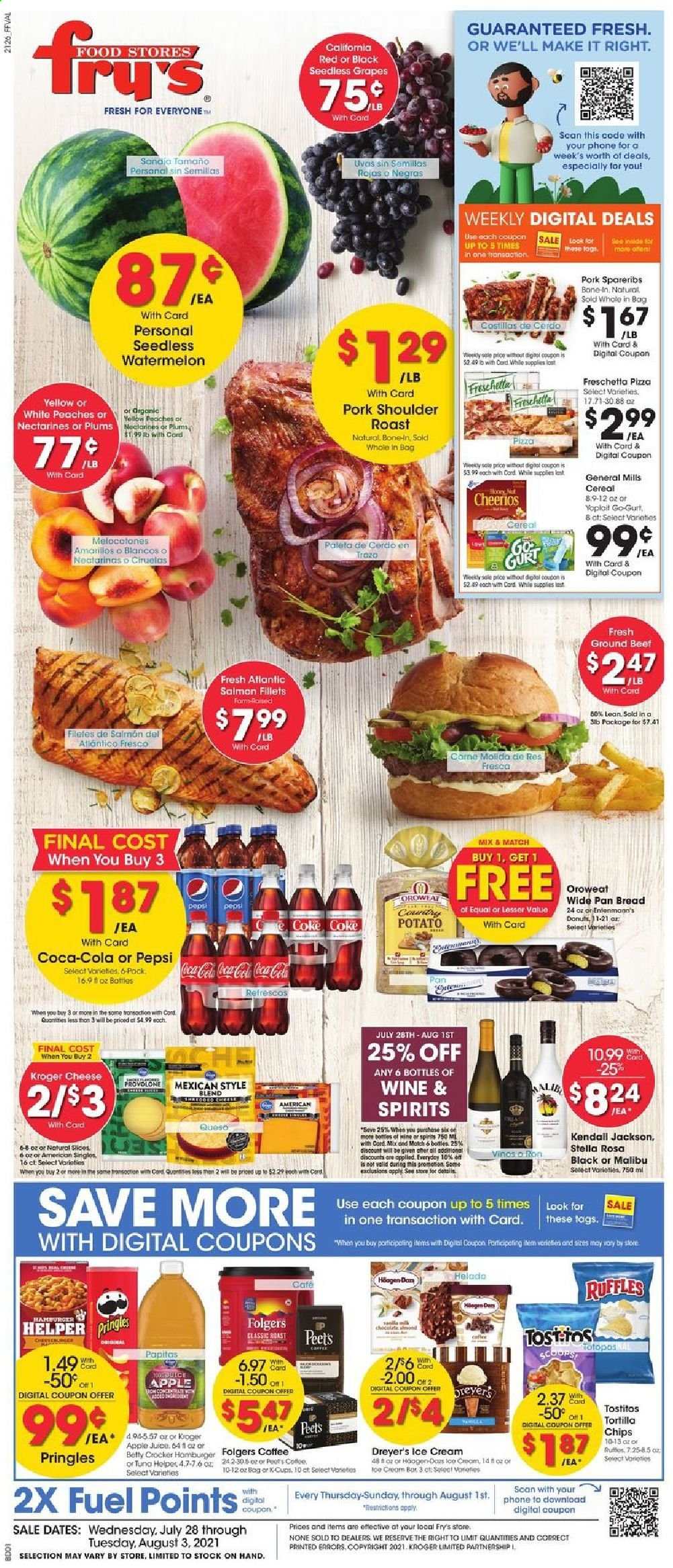 Fry’s ad - 07/28/2021 - 08/03/2021. Page 1