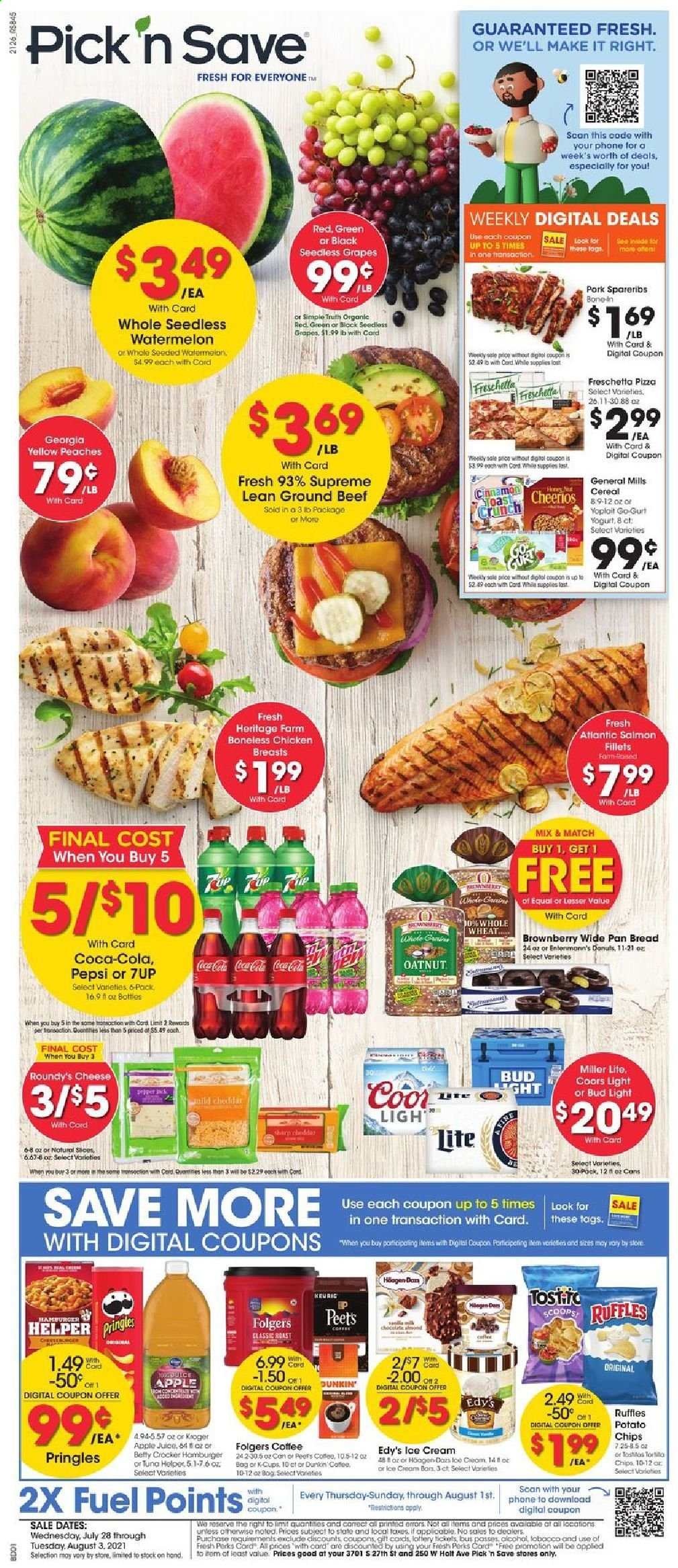 Pick ‘n Save ad - 07/28/2021 - 08/03/2021. Page 1