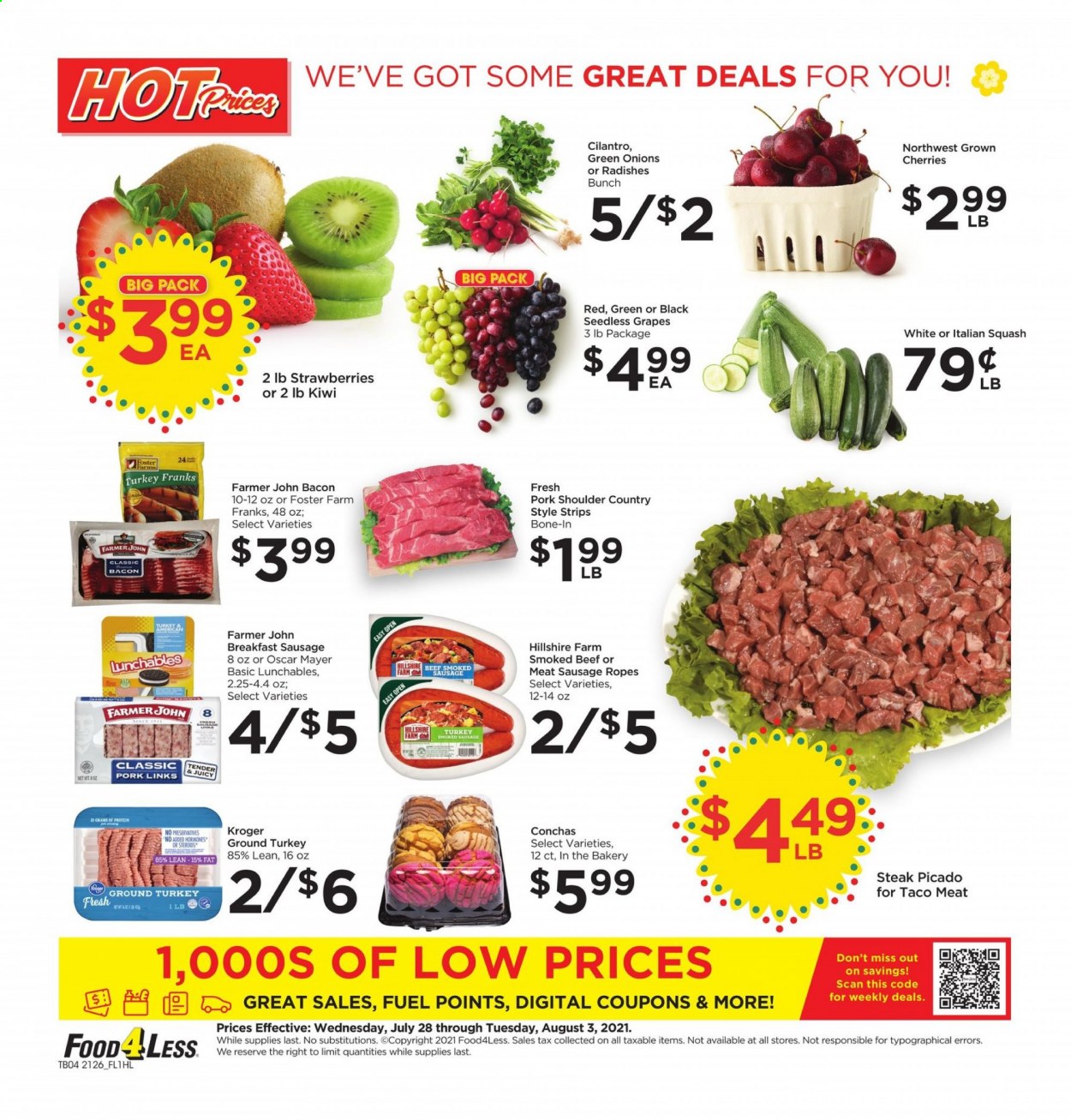 Food 4 Less ad - 07/28/2021 - 08/03/2021. Page 4