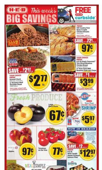 H-E-B Flyer - 07.28.2021 - 08.03.2021.