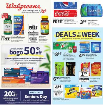 Walgreens Flyer - 08.01.2021 - 08.07.2021.