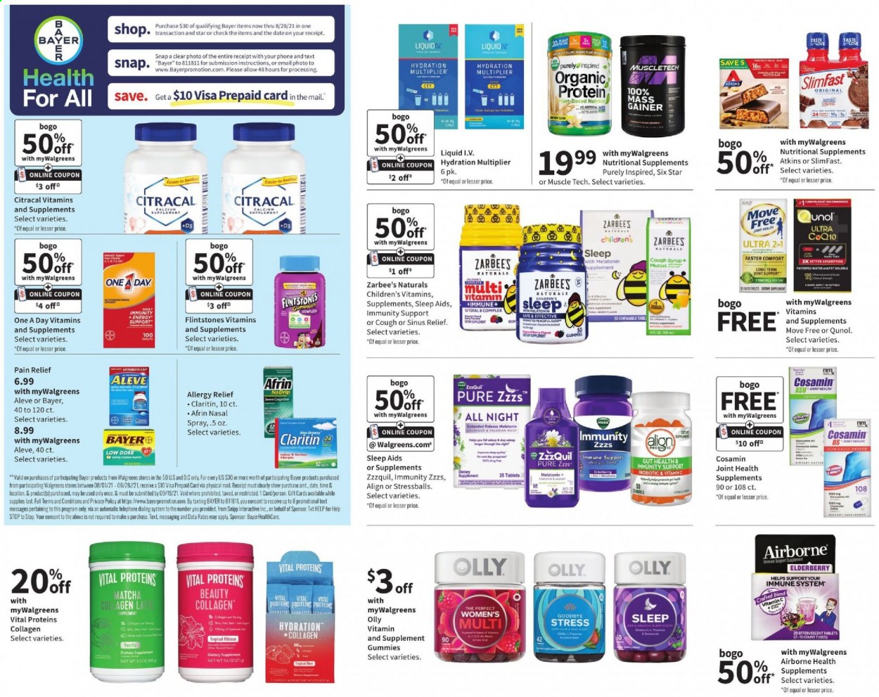 Walgreens ad - 08/01/2021 - 08/07/2021. Page 17