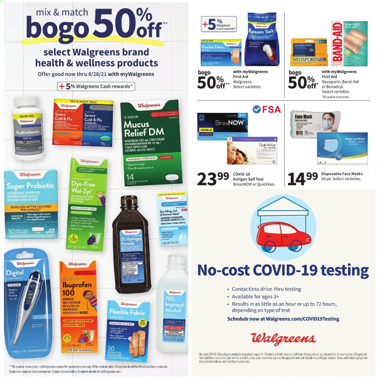 Walgreens ad - 08/01/2021 - 08/07/2021. Page 22