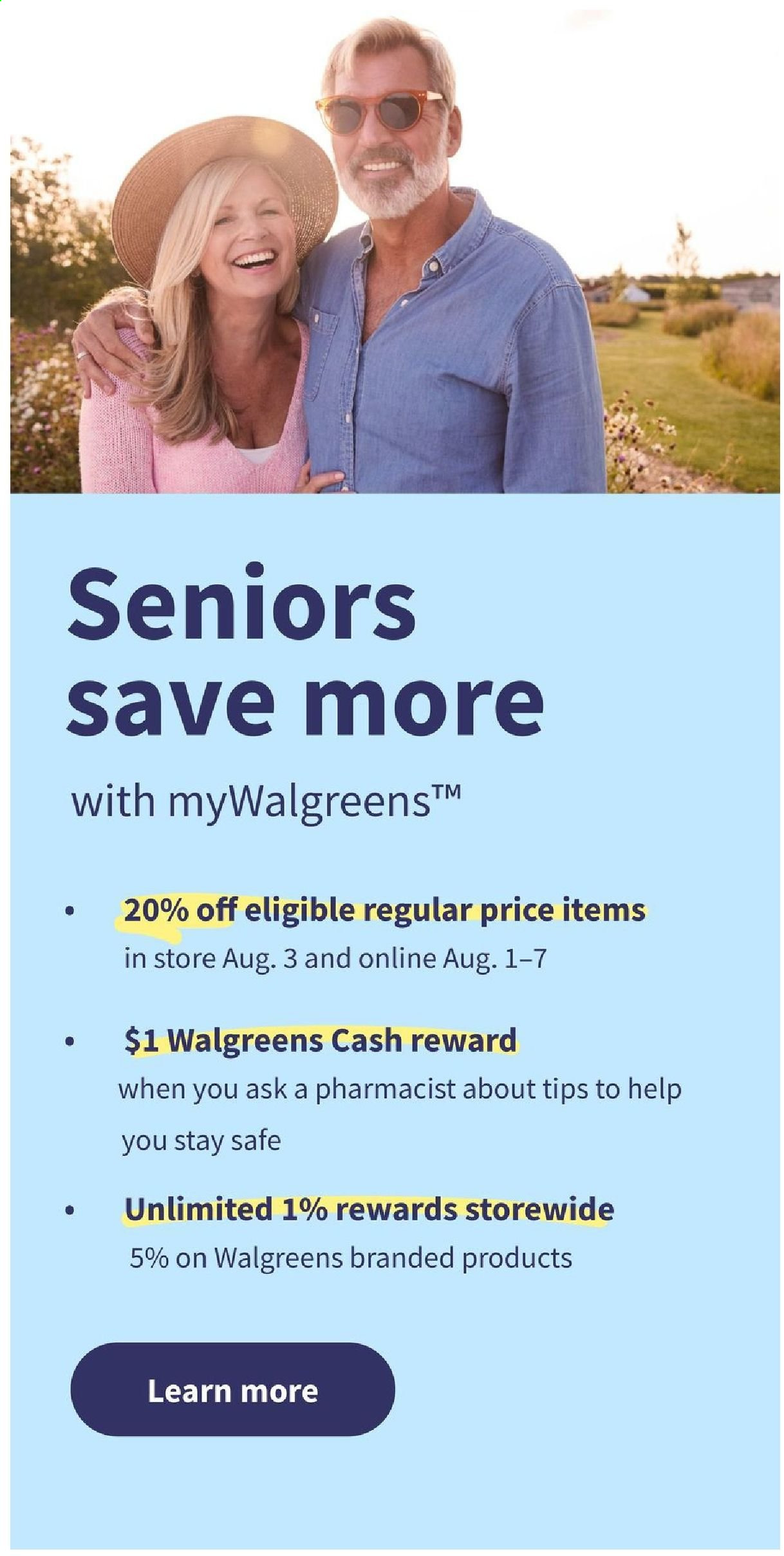 Walgreens ad - 08/01/2021 - 08/07/2021. Page 25