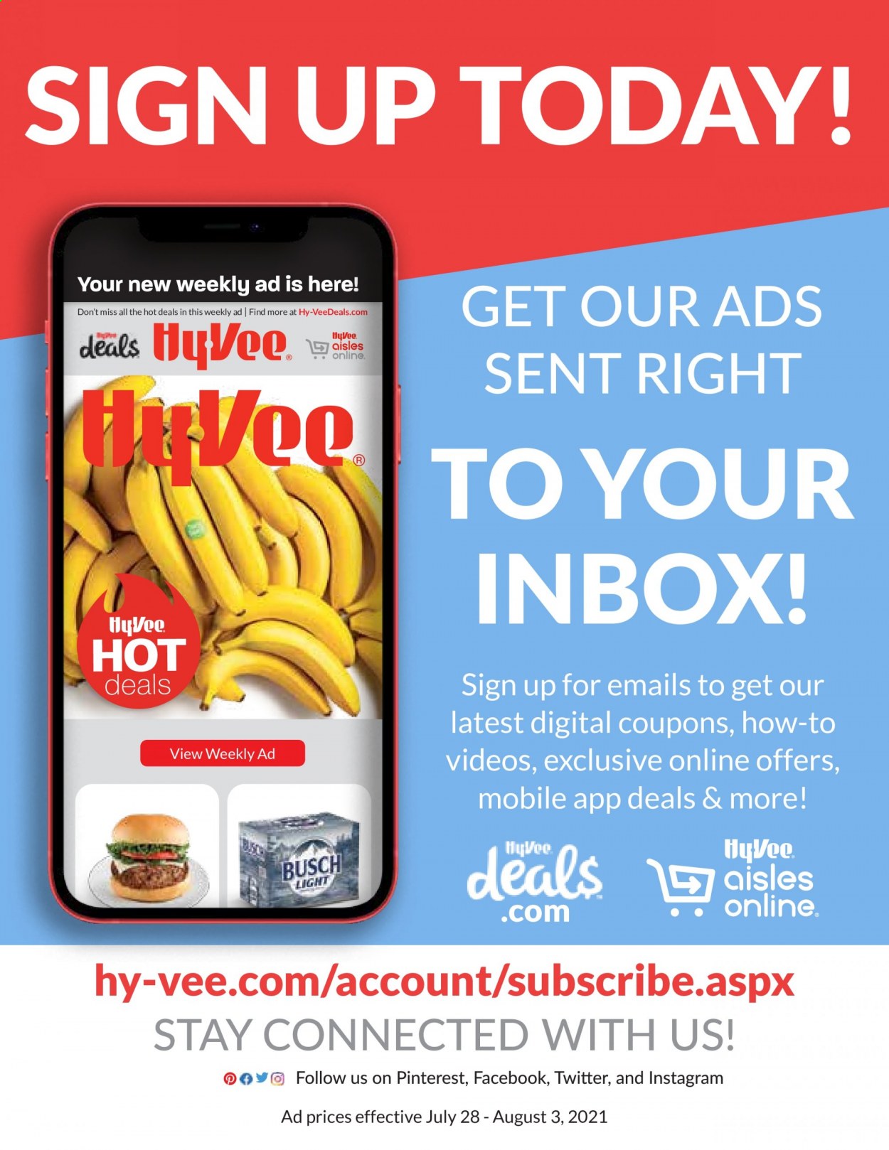 Hy-Vee ad - 07/28/2021 - 08/03/2021. Page 32