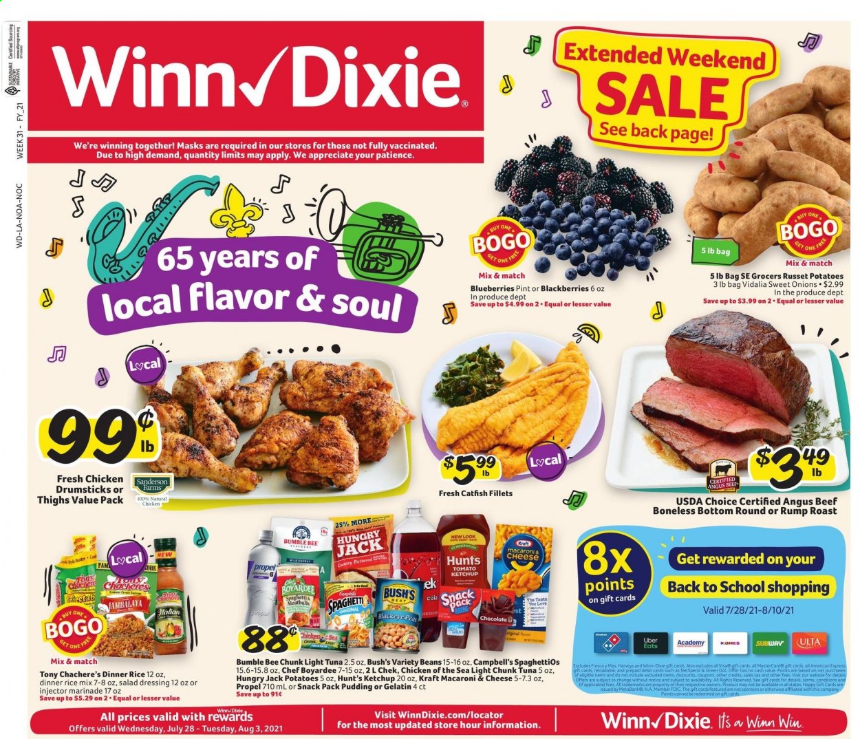 Winn Dixie ad - 07/28/2021 - 08/03/2021. Page 5