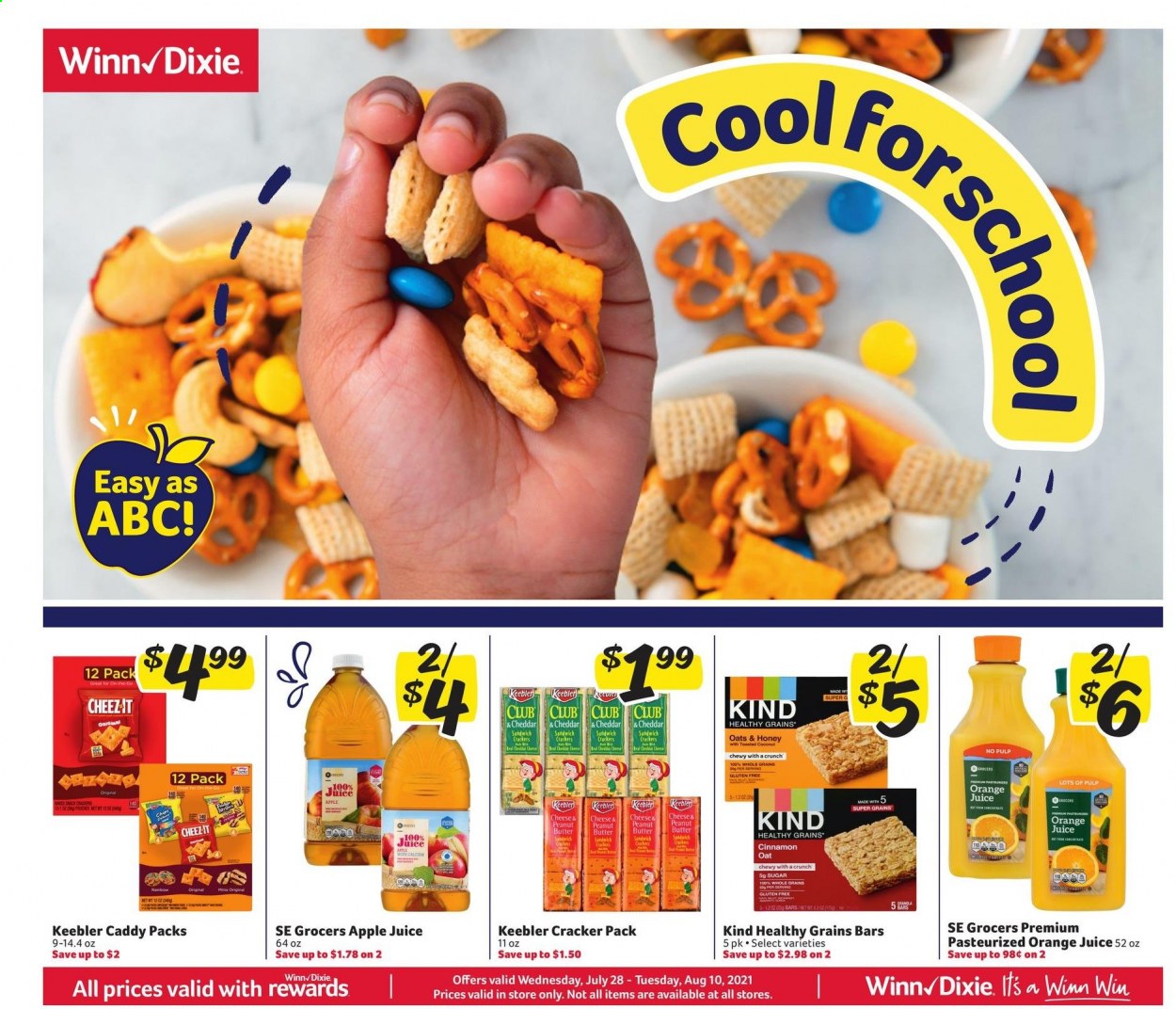 Winn Dixie ad - 07/28/2021 - 08/10/2021. Page 1