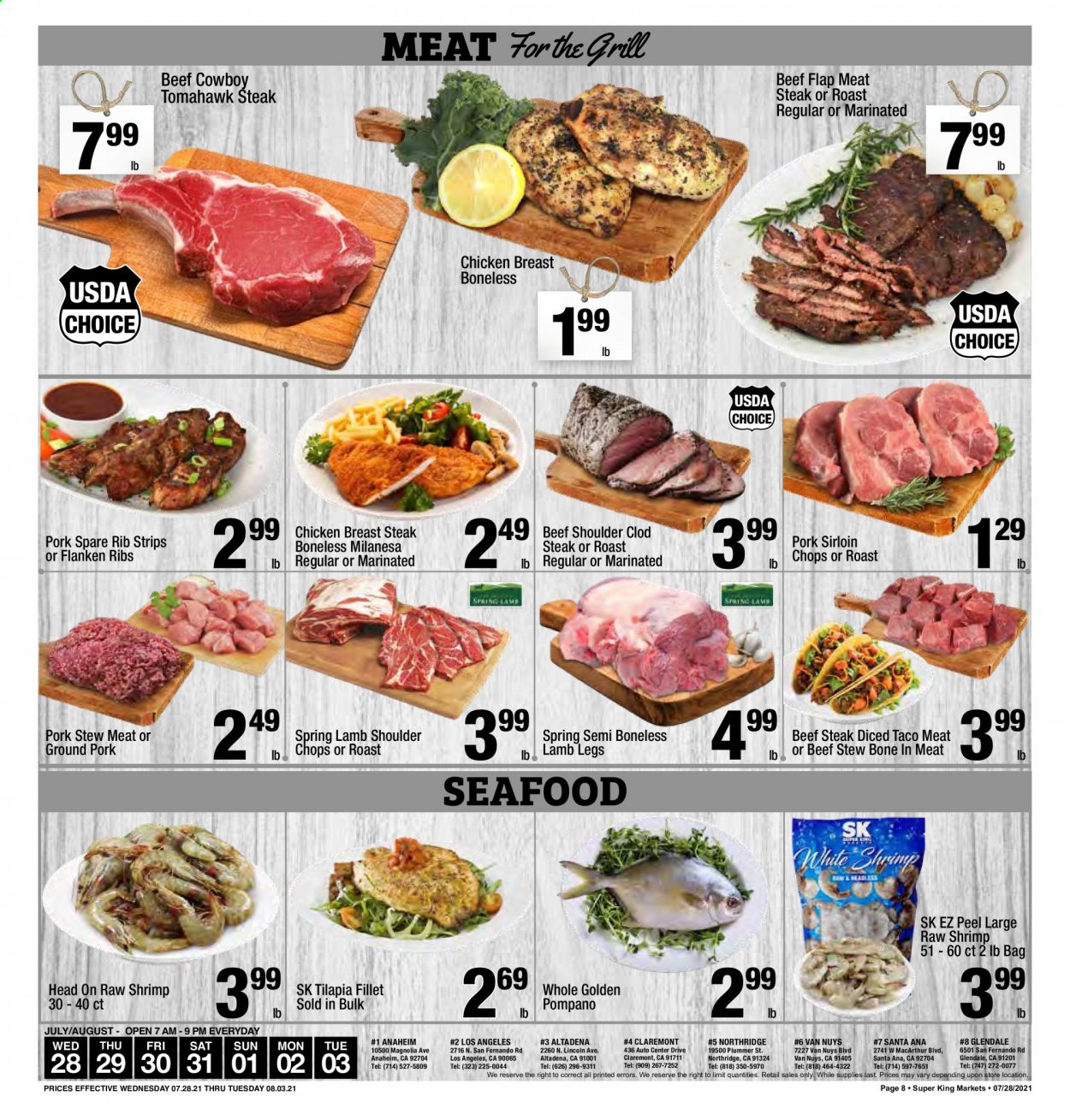 Super King Markets ad - 07/28/2021 - 08/03/2021. Page 8