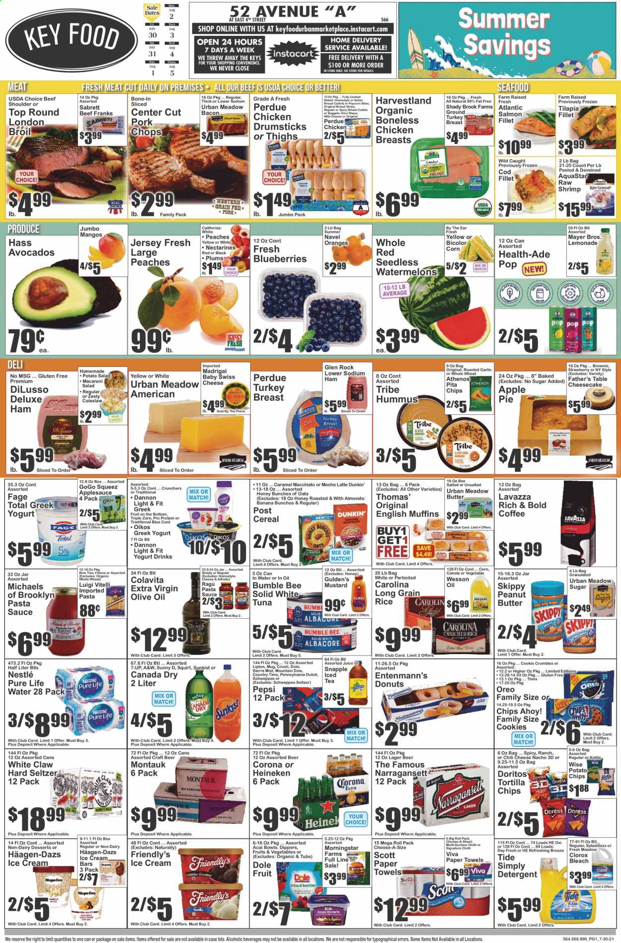 Key Food ad - 07/30/2021 - 08/05/2021. Page 1