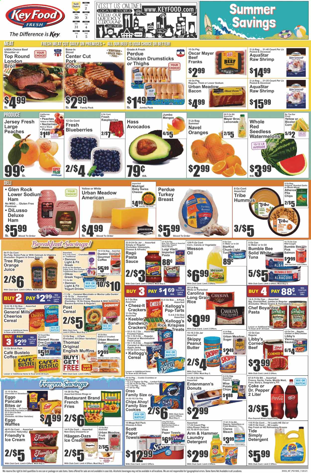 Key Food ad - 07/30/2021 - 08/05/2021. Page 1