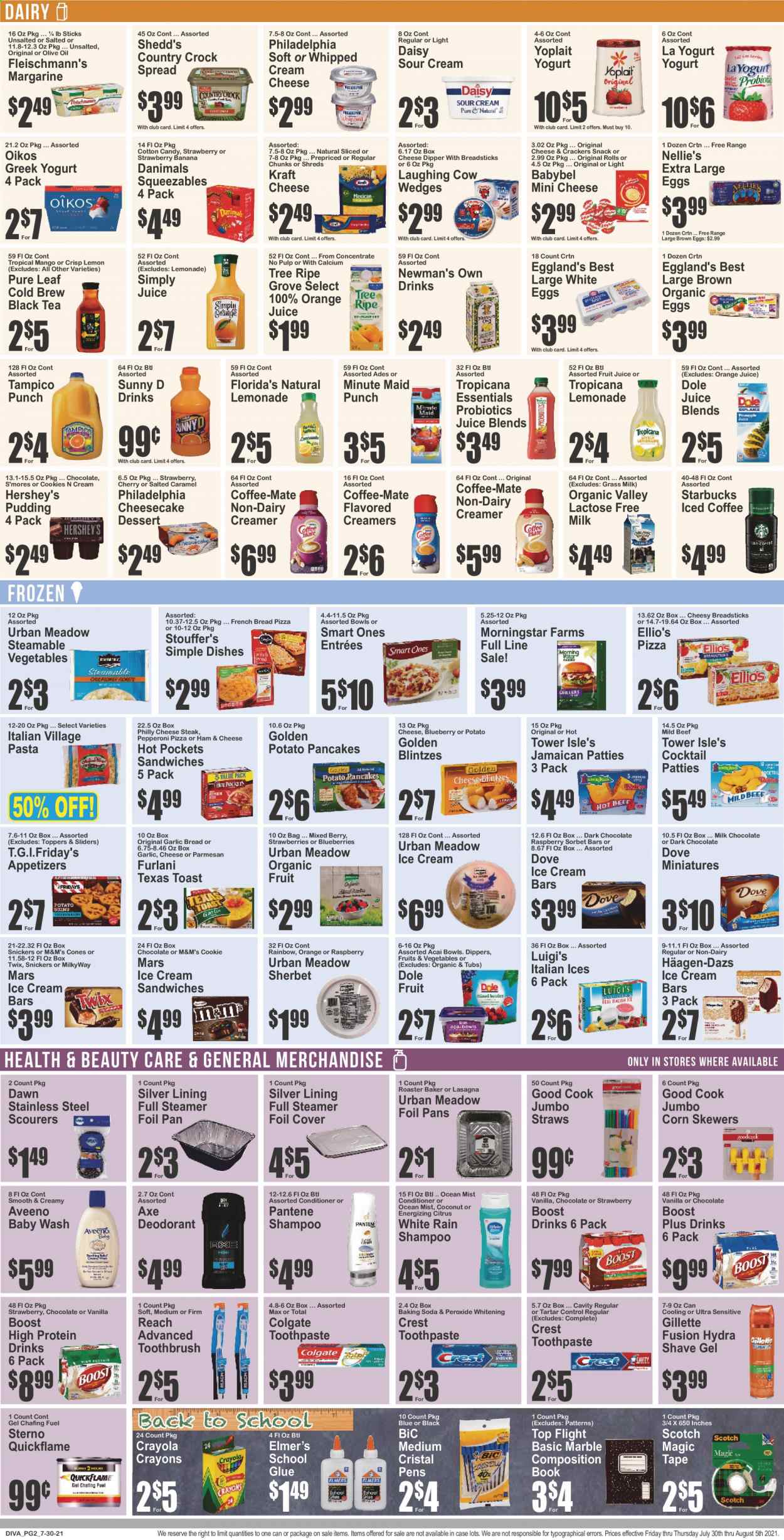 Key Food ad - 07/30/2021 - 08/05/2021. Page 2