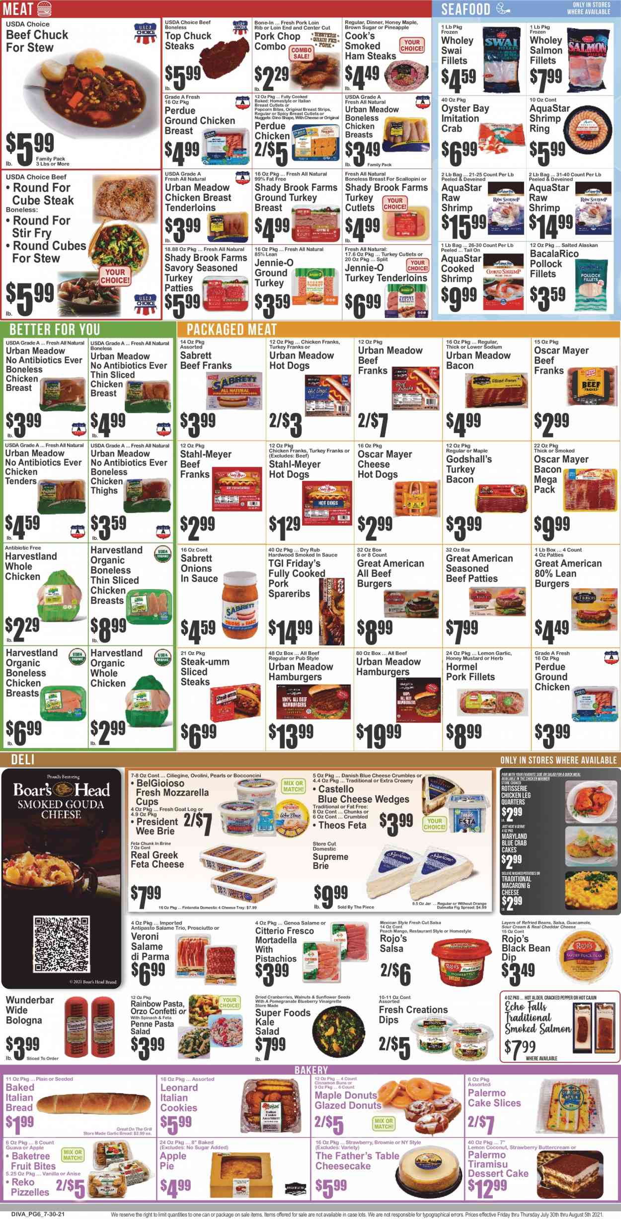 Key Food ad - 07/30/2021 - 08/05/2021. Page 6