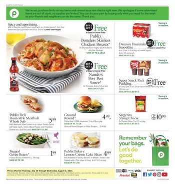 Publix Flyer - 07.29.2021 - 08.04.2021.