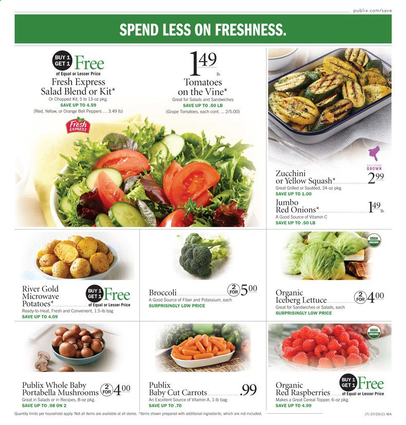 Publix ad - 07/29/2021 - 08/04/2021. Page 7