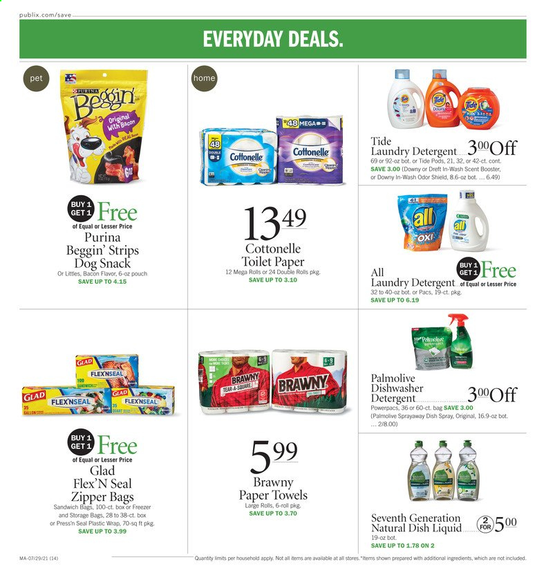 Publix ad - 07/29/2021 - 08/04/2021. Page 14