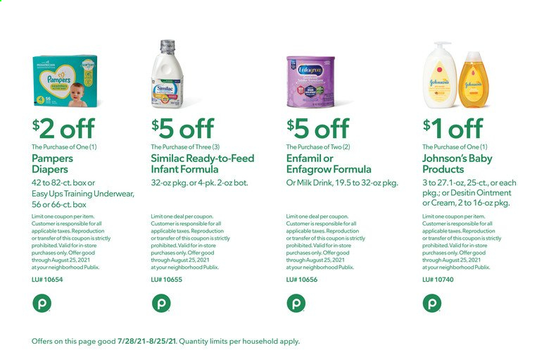 Publix ad - 07/29/2021 - 08/04/2021. Page 4