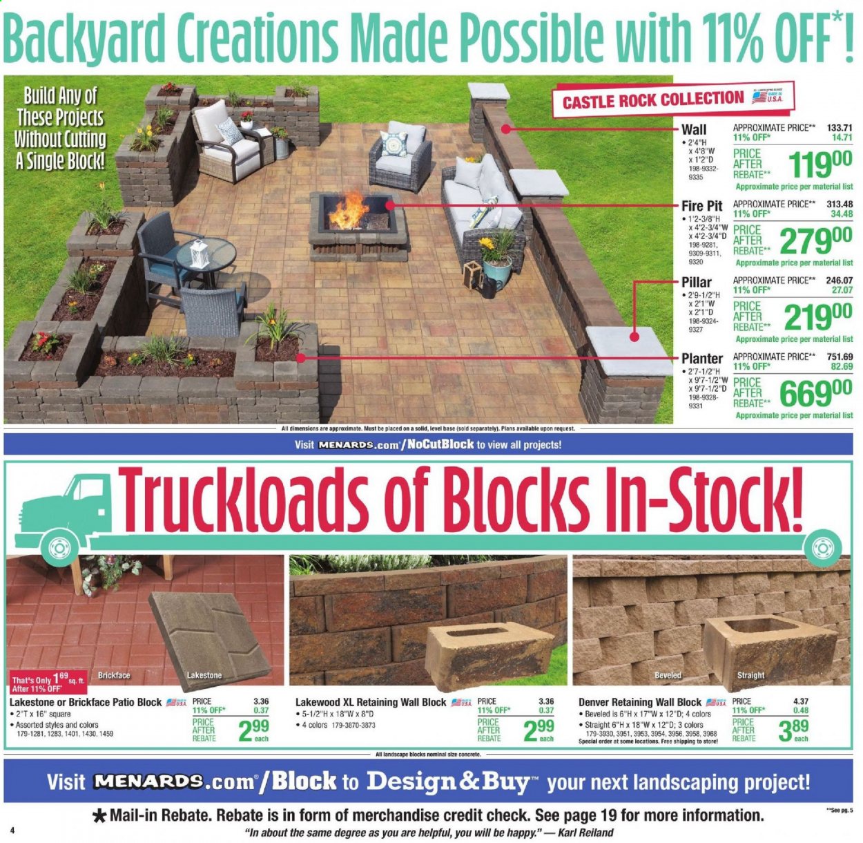 Menards ad - 07/29/2021 - 08/07/2021. Page 4