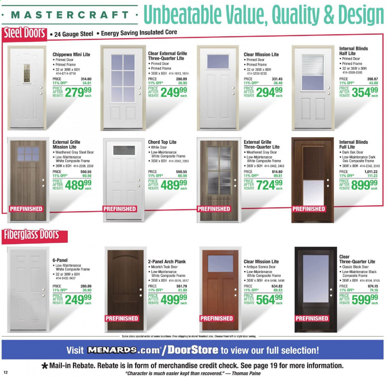 Menards ad - 07/29/2021 - 08/07/2021. Page 14