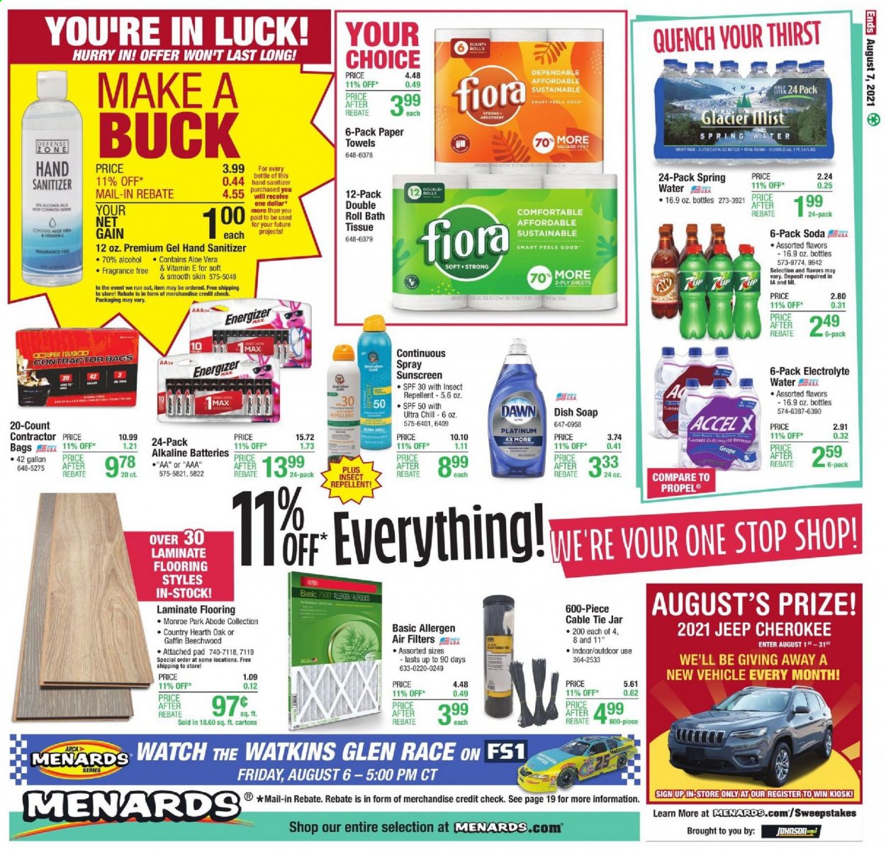 Menards ad - 07/29/2021 - 08/07/2021. Page 26