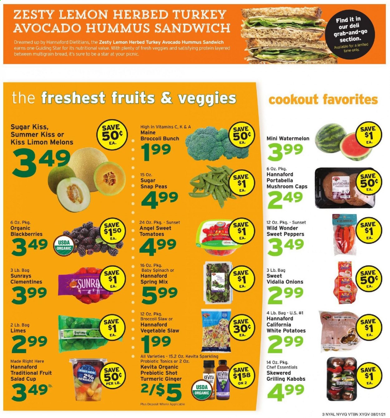 Hannaford ad - 08/01/2021 - 08/07/2021. Page 3