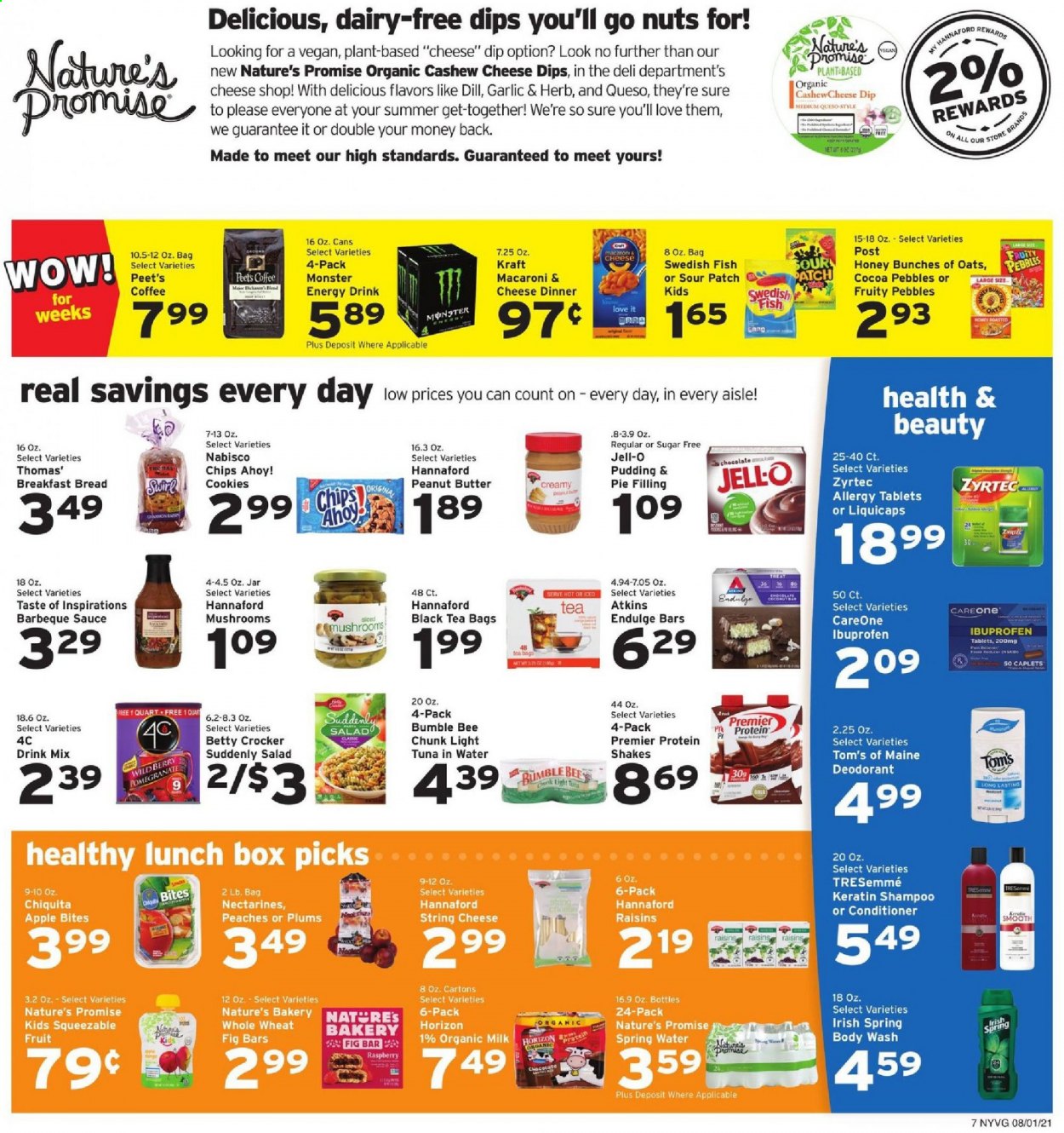 Hannaford ad - 08/01/2021 - 08/07/2021. Page 7