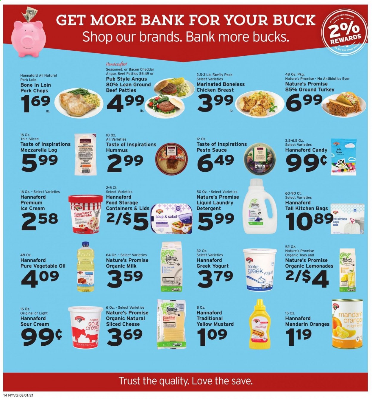 Hannaford ad - 08/01/2021 - 08/07/2021. Page 14
