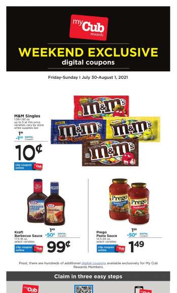 Cub Foods Flyer - 07.30.2021 - 08.01.2021.