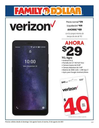 Family Dollar Flyer - 08.01.2021 - 08.31.2021.