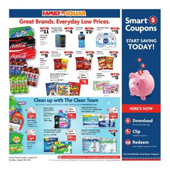 Family Dollar Flyer - 08.01.2021 - 08.08.2021.