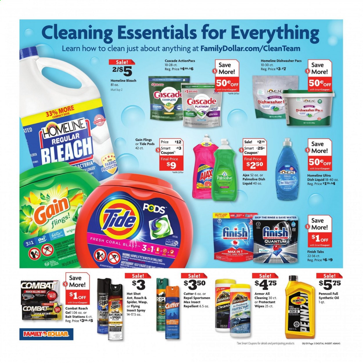 Family Dollar ad - 08/01/2021 - 08/08/2021. Page 6