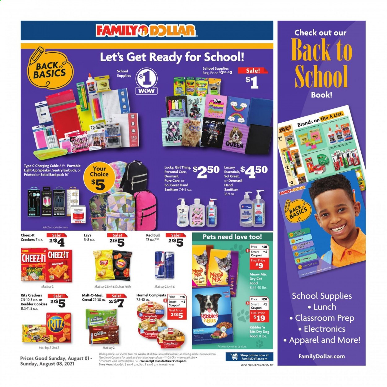 Family Dollar ad - 08/01/2021 - 08/08/2021. Page 8