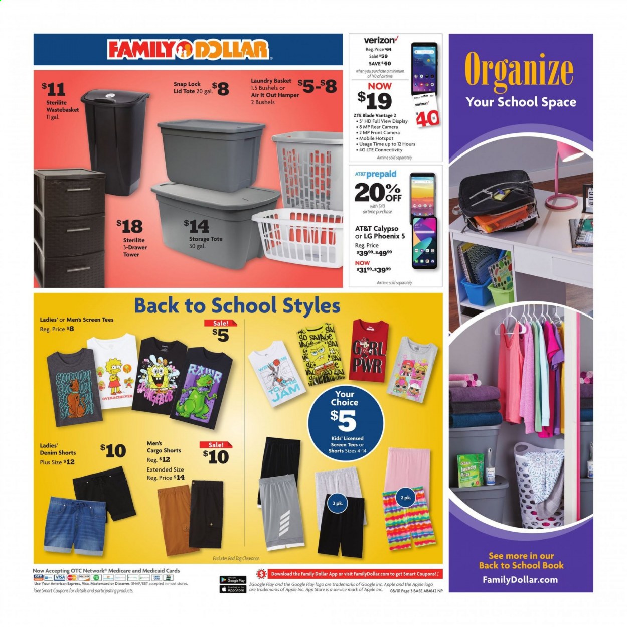 Family Dollar ad - 08/01/2021 - 08/08/2021. Page 10