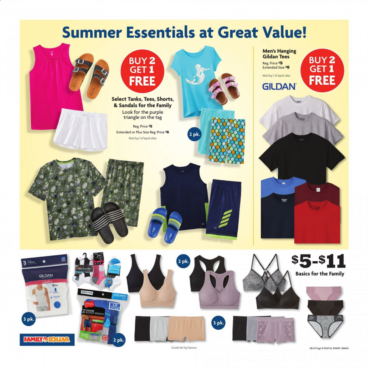 Family Dollar ad - 08/01/2021 - 08/08/2021. Page 11