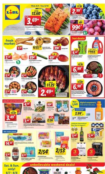 Lidl Flyer - 08.04.2021 - 08.10.2021.