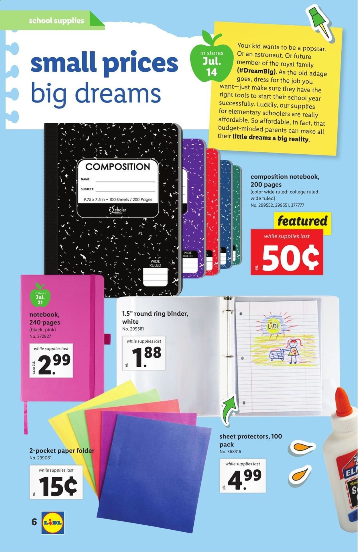 Lidl ad - 07/07/2021 - 08/10/2021. Page 6