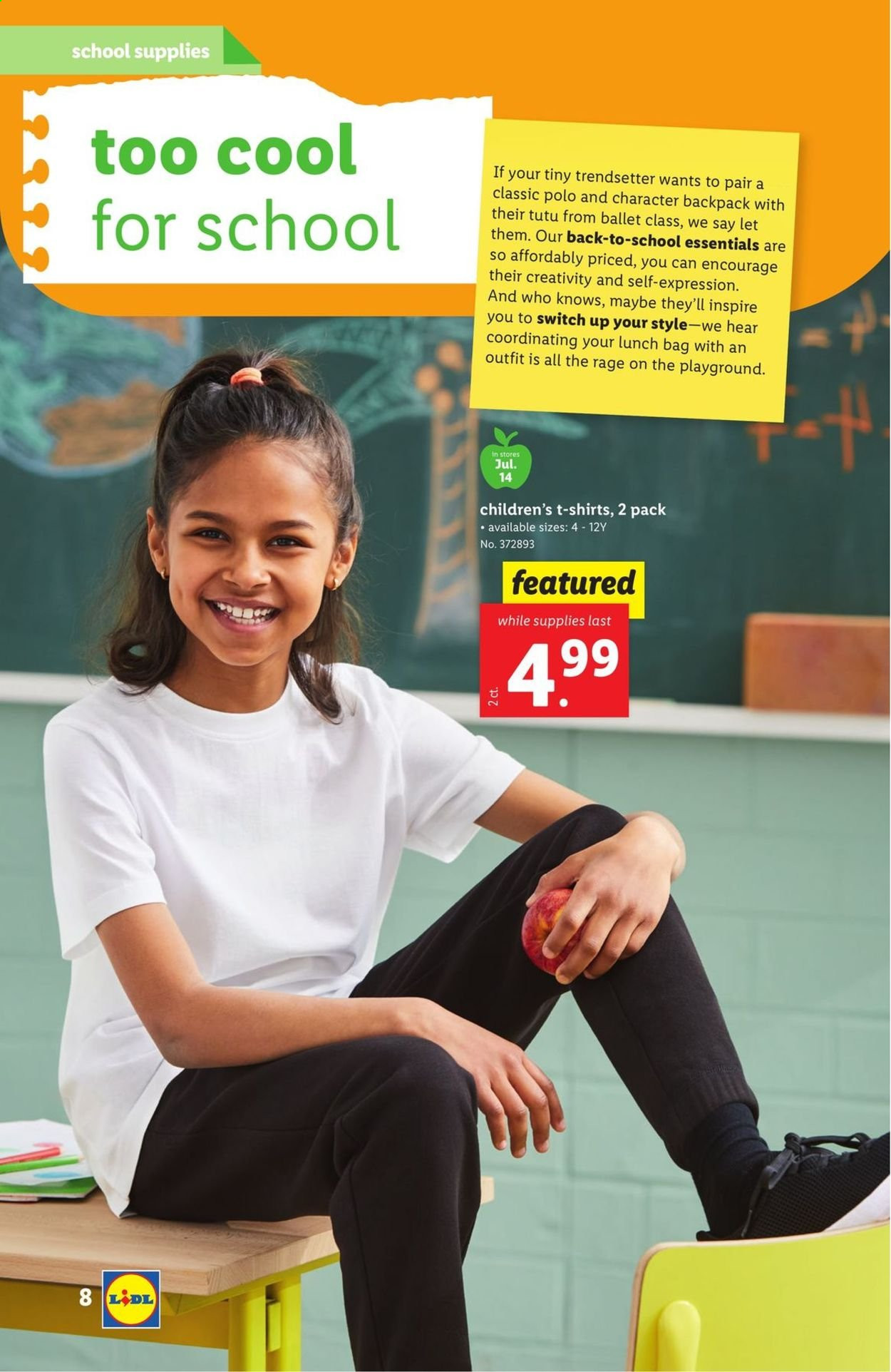 Lidl ad - 07/07/2021 - 08/10/2021. Page 8