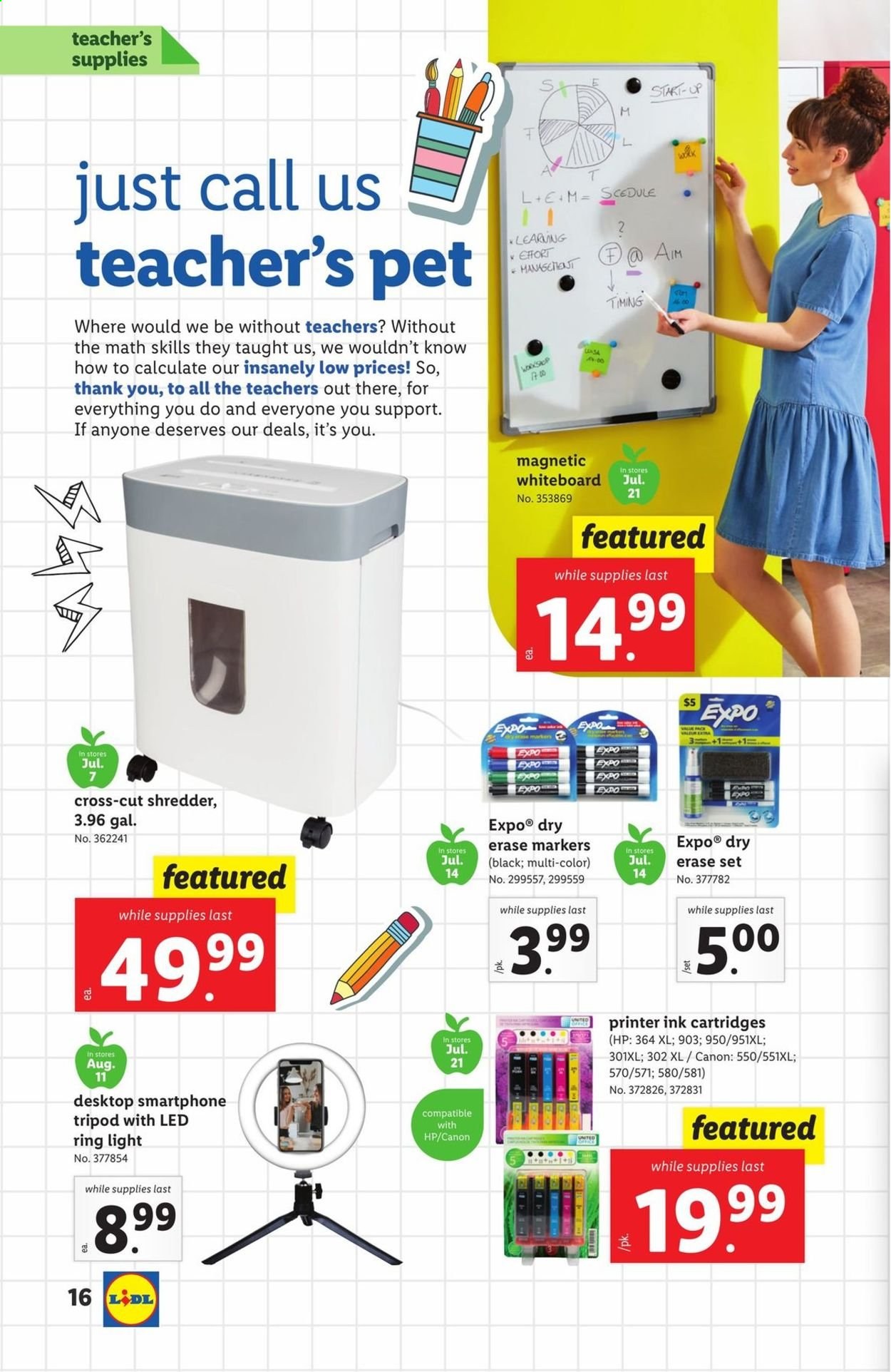 Lidl ad - 07/07/2021 - 08/10/2021. Page 16
